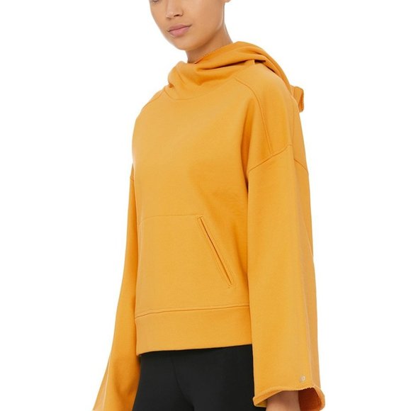 Alo Yoga Low Key Wide Sleeve Hoodie - Picture 3 of 4